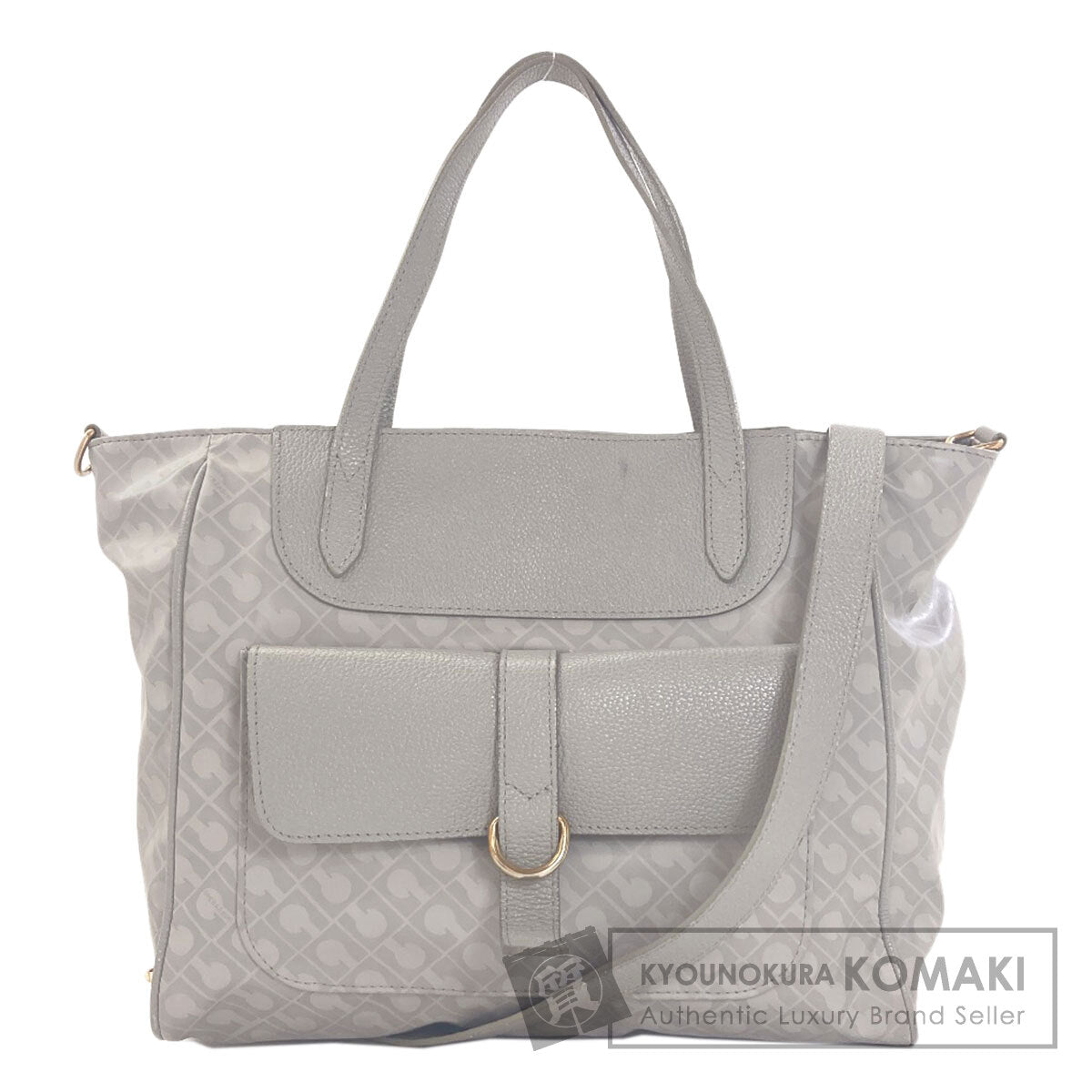 GHERARDINI Softy 2WAY Tote Bag Polyester Polyurethane coatingLadies [Used]