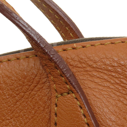 russet logo Tote Bag Leather Ladies [Used]