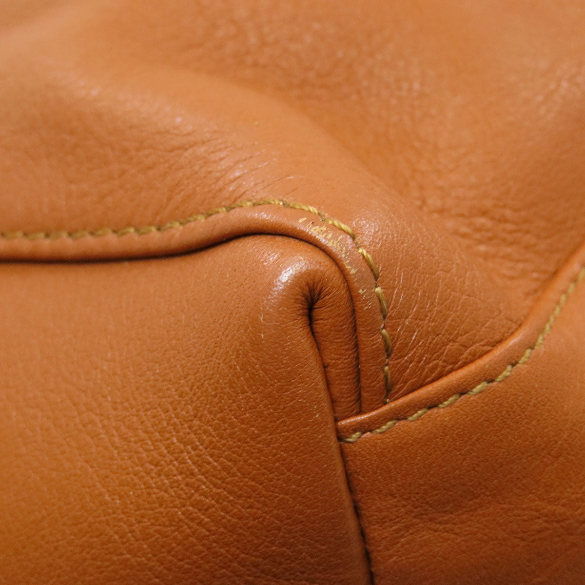 russet logo Tote Bag Leather Ladies [Used]