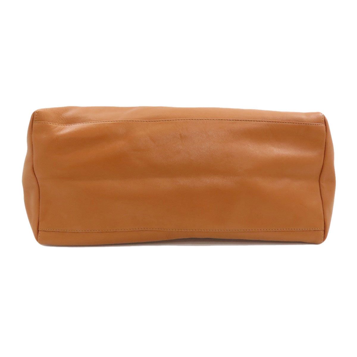 russet logo Tote Bag Leather Ladies [Used]