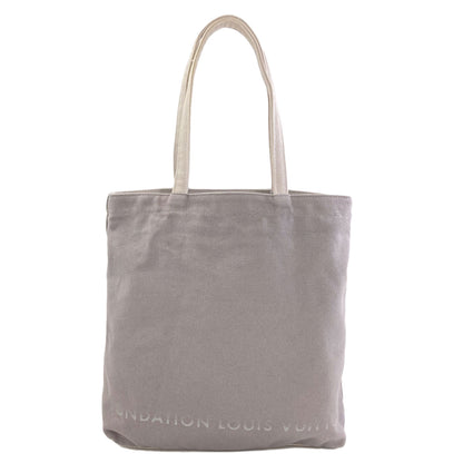 LOUIS VUITTON Fondation museum limited Tote Bag Cotton Ladies [Used]