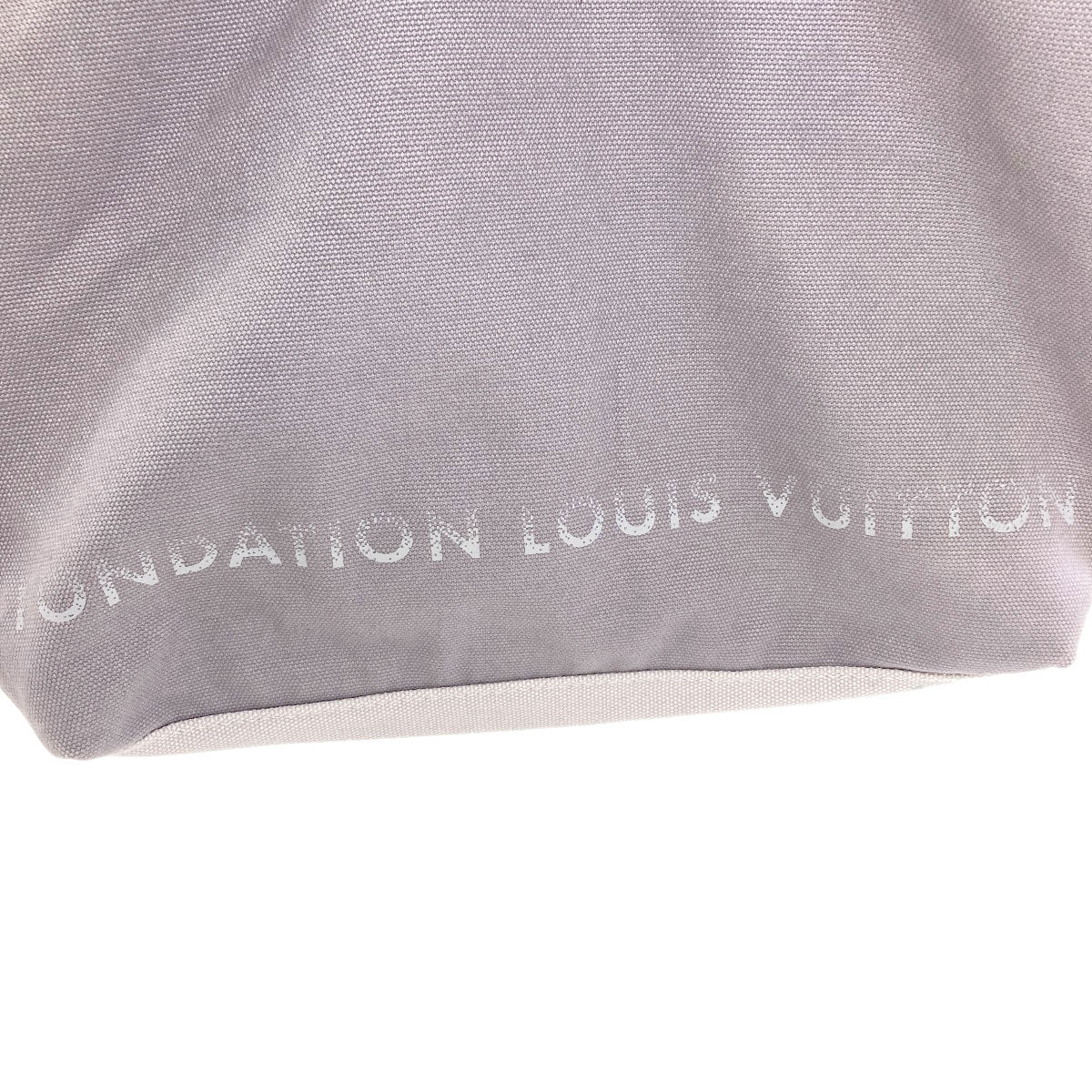 LOUIS VUITTON Fondation museum limited Tote Bag Cotton Ladies [Used]