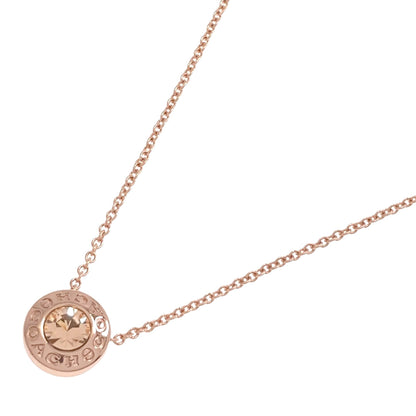 COACH Open circle stone Necklace Metal Ladies [Used]