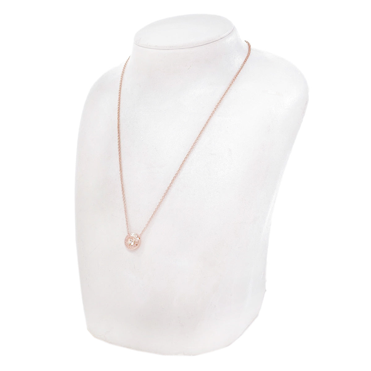 COACH Open circle stone Necklace Metal Ladies [Used]