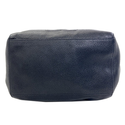 Tory Burch logo Hip bag, waist bag Leather Ladies [Used]