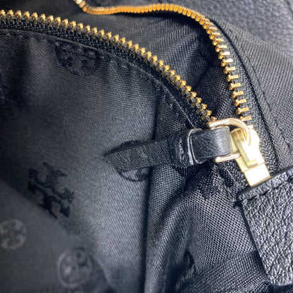 Tory Burch logo Tote Bag Leather Ladies [Used]