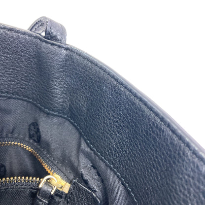 Tory Burch logo Tote Bag Leather Ladies [Used]