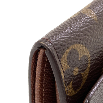 LOUIS VUITTON M61930 Portonet Plat coin purse Monogram canvas Ladies [Used]