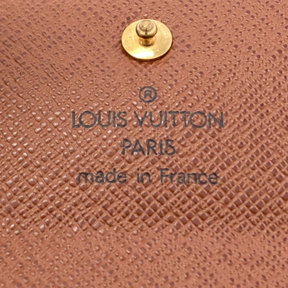 LOUIS VUITTON M61930 Portonet Plat coin purse Monogram canvas Ladies [Used]