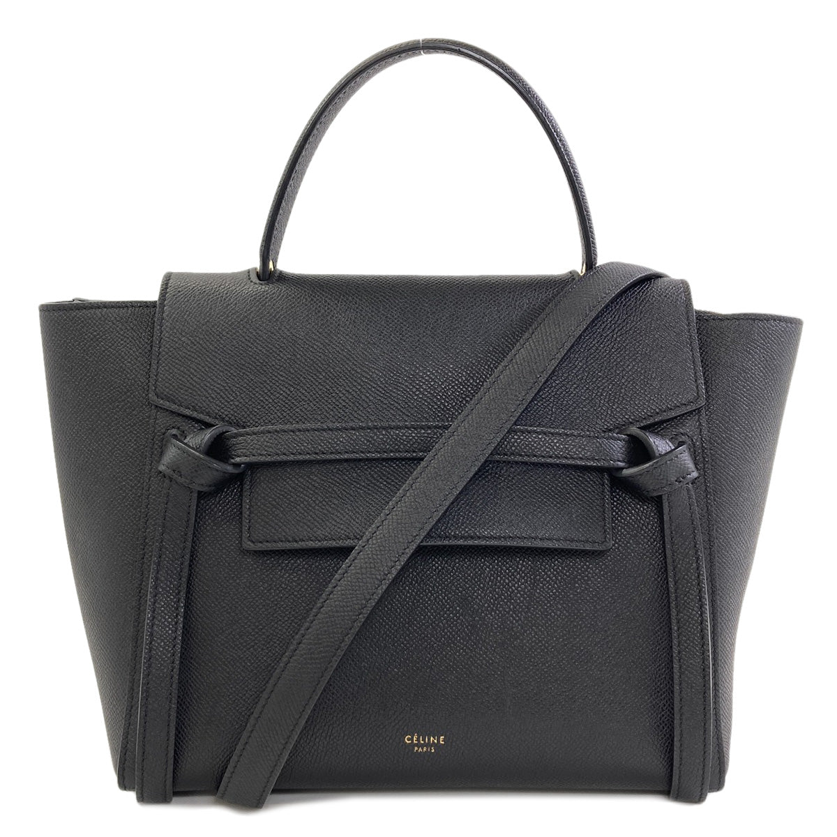 CELINE Micro 2WAY Belt Bag Handbag Calf Ladies [Used]