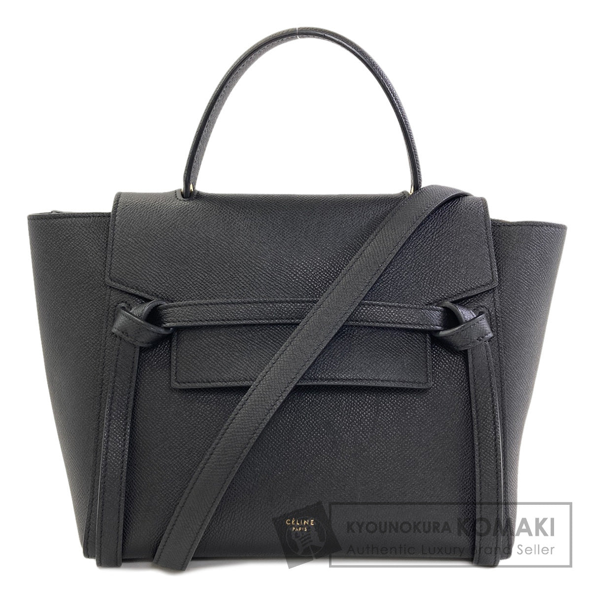 CELINE Micro 2WAY Belt Bag Handbag Calf Ladies [Used]