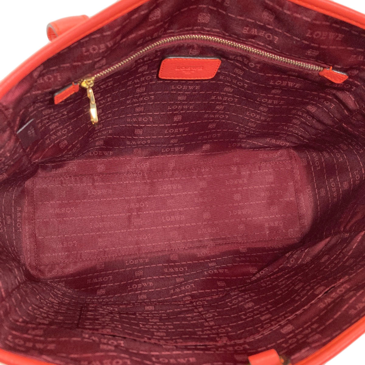 LOEWE Heritage Tote Bag Leather Ladies [Used]