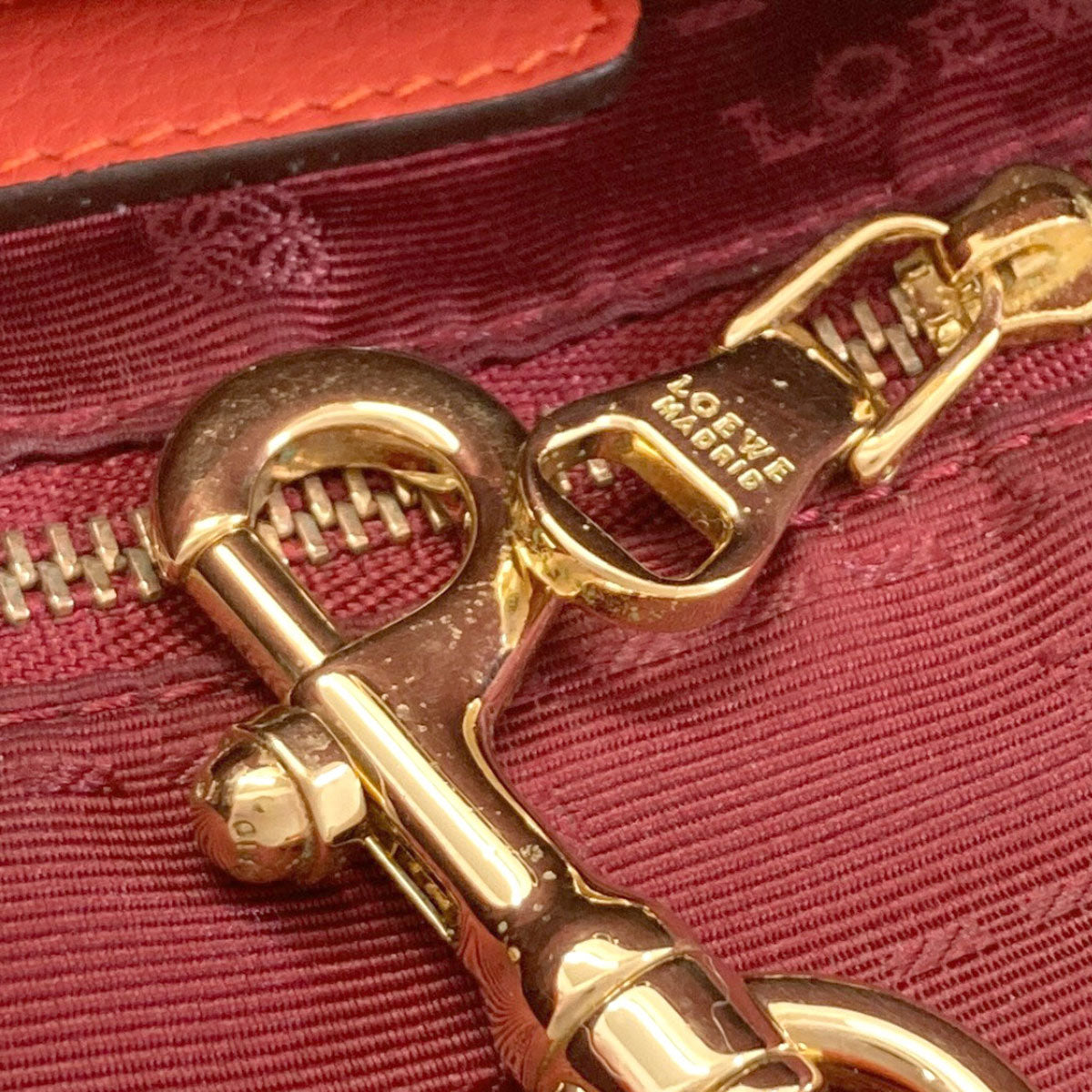 LOEWE Heritage Tote Bag Leather Ladies [Used]