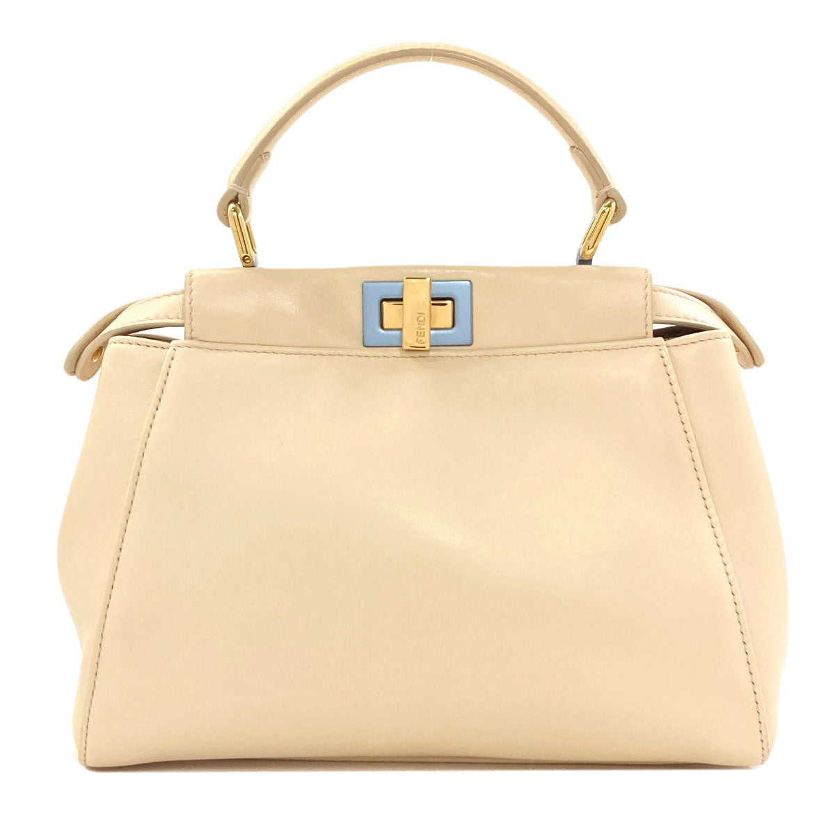 FENDI Peekaboo 2WAY Handbag Calf Ladies [Used]