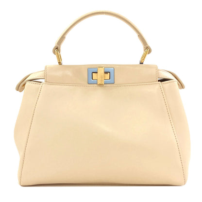 FENDI Peekaboo 2WAY Handbag Calf Ladies [Used]