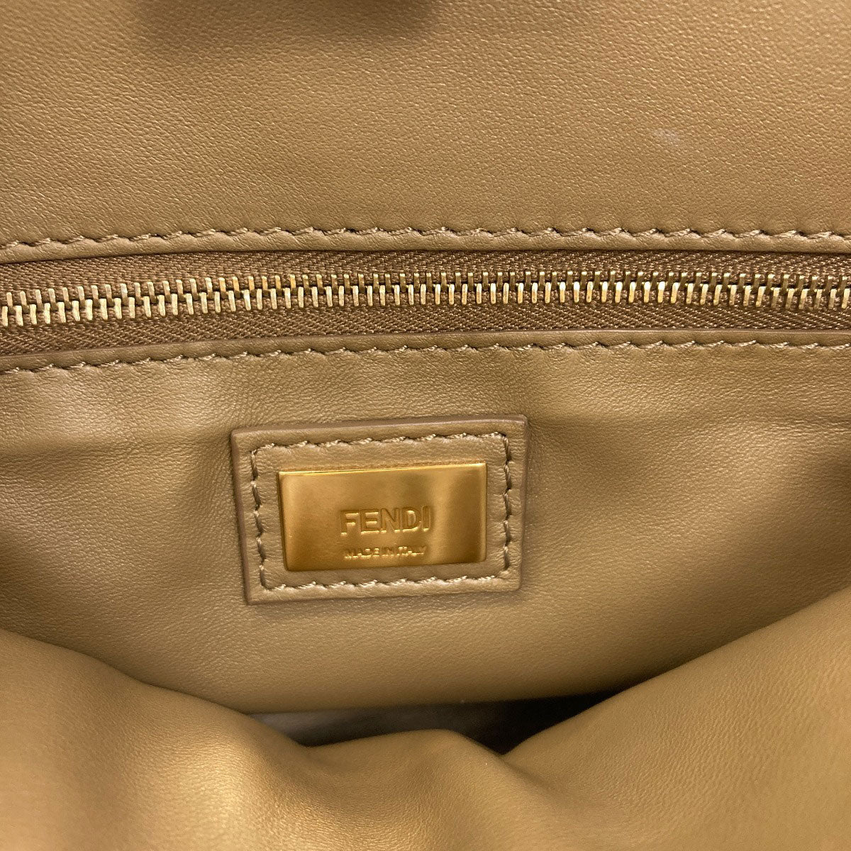 FENDI Peekaboo 2WAY Handbag Calf Ladies [Used]