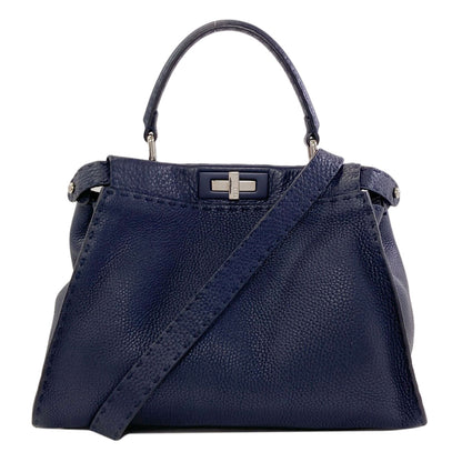 FENDI Peekaboo 2WAY Handbag Calf Ladies [Used]