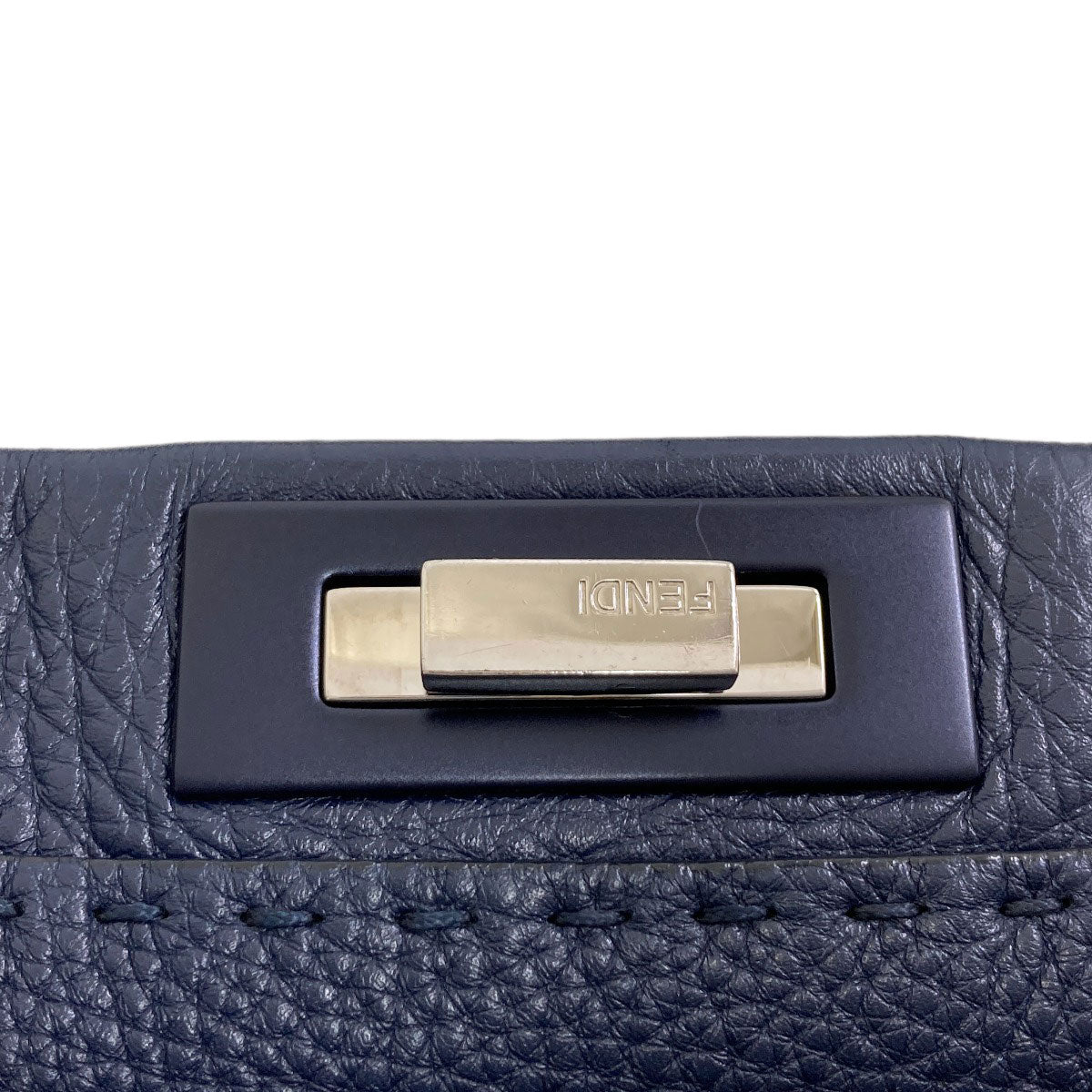 FENDI Peekaboo 2WAY Handbag Calf Ladies [Used]