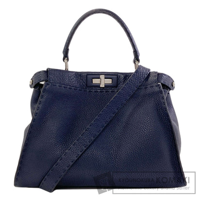 FENDI Peekaboo 2WAY Handbag Calf Ladies [Used]