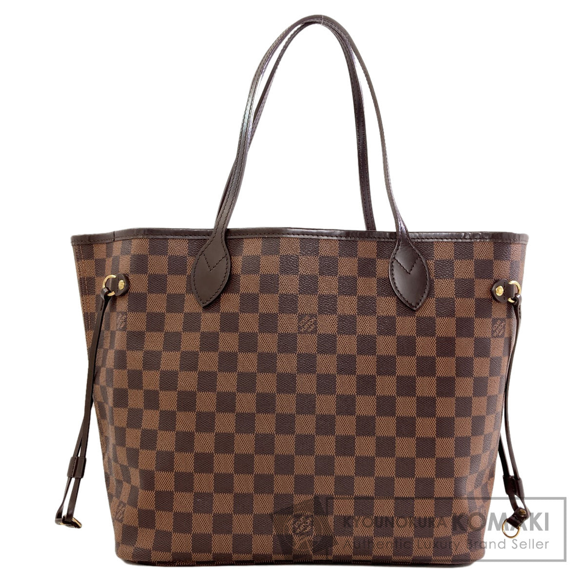LOUIS VUITTON N51105 Neverfull MM Tote Bag Damier canvas Ladies [Used]