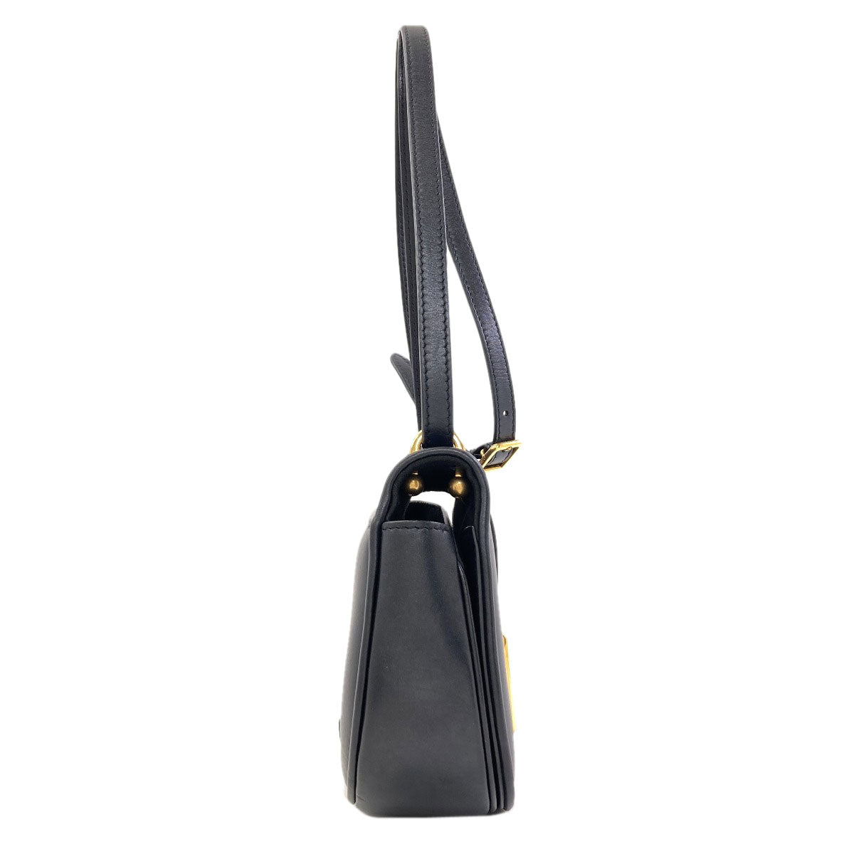 FENDI Camon Shoulder Bag Calf Ladies [Used]