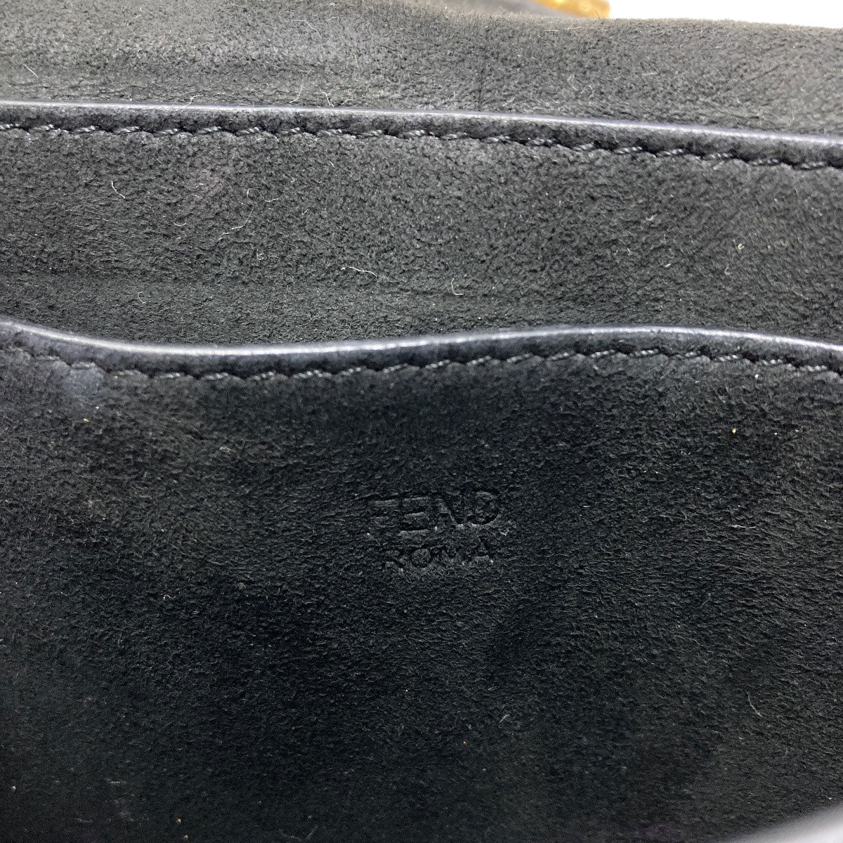 FENDI Camon Shoulder Bag Calf Ladies [Used]