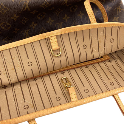 LOUIS VUITTON M40156 Neverfull MM Tote Bag Monogram canvas Ladies [Used]