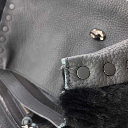 ZANELLATO Postina 2WAY Handbag Mouton LeatherLadies [Used]