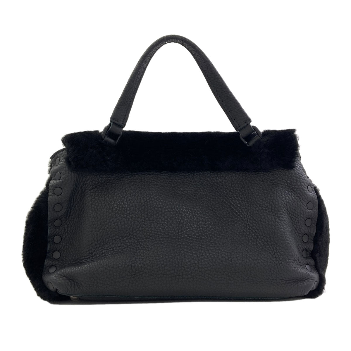 ZANELLATO Postina 2WAY Handbag Mouton LeatherLadies [Used]