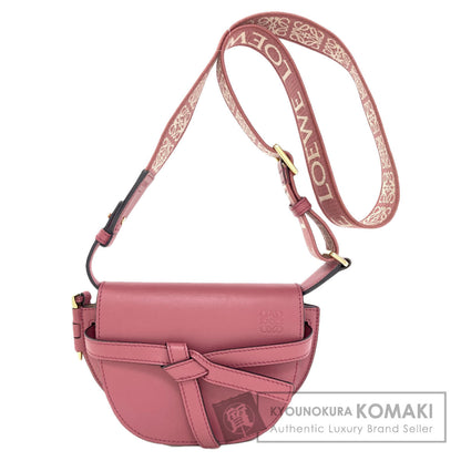 LOEWE gatedual bag mini Shoulder Bag Calf Ladies [Used]