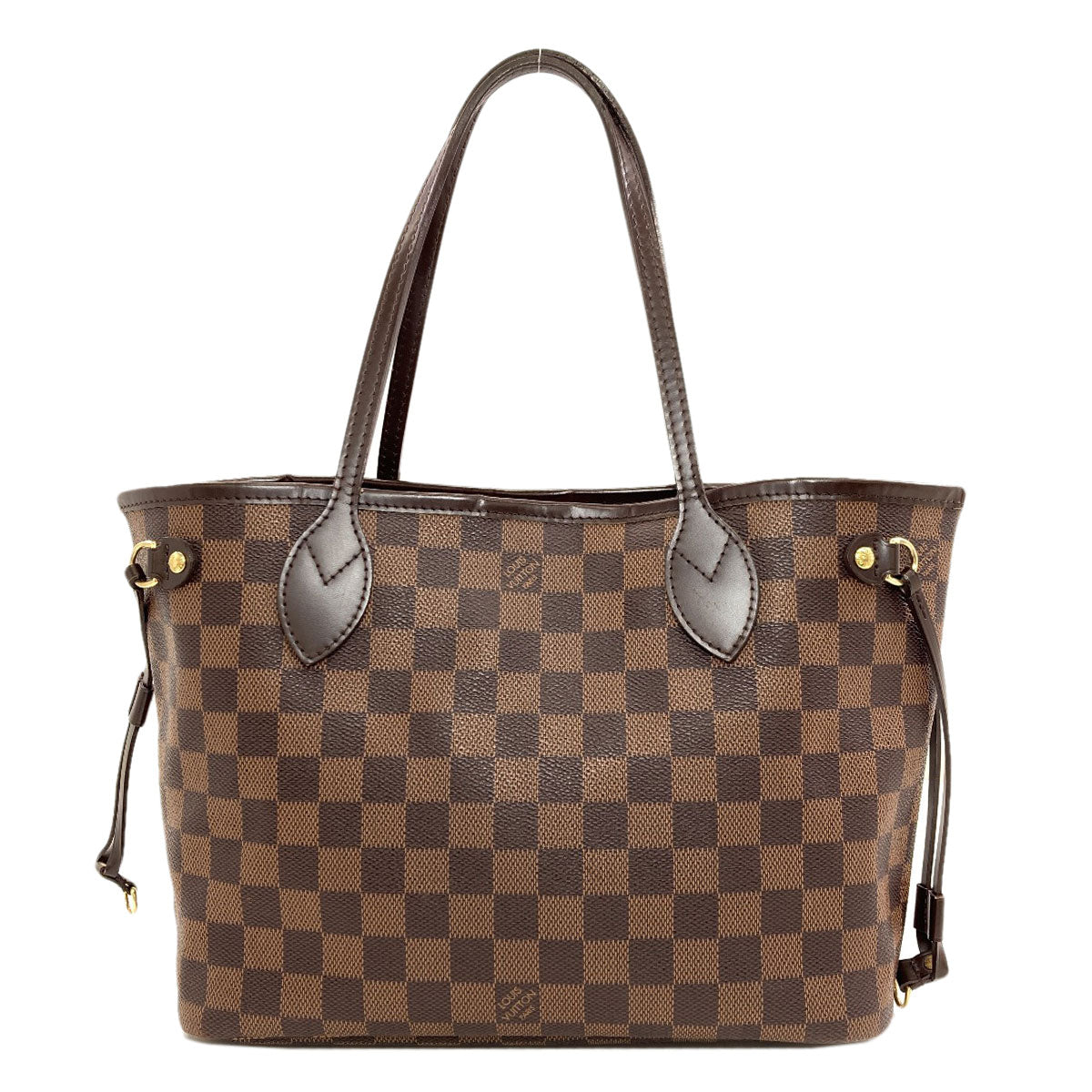 LOUIS VUITTON N51109 Never full PM Handbag Damier canvas Ladies [Used]