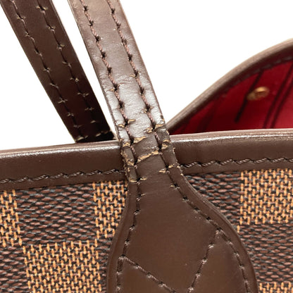LOUIS VUITTON N51109 Never full PM Handbag Damier canvas Ladies [Used]