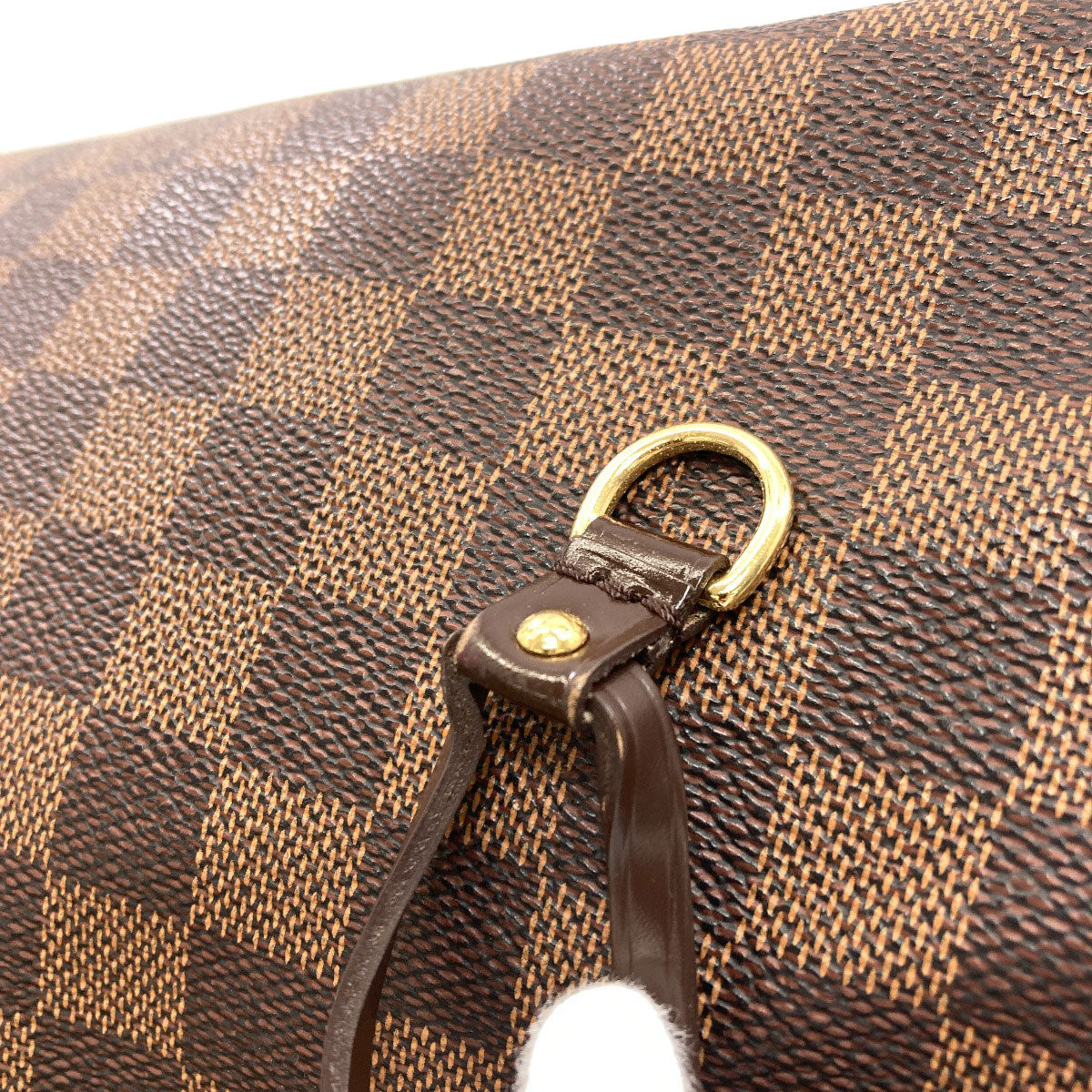 LOUIS VUITTON N51109 Never full PM Handbag Damier canvas Ladies [Used]