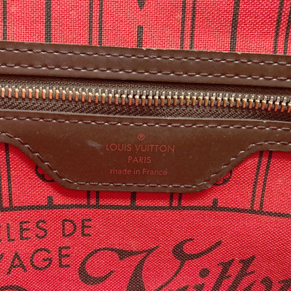 LOUIS VUITTON N51109 Never full PM Handbag Damier canvas Ladies [Used]
