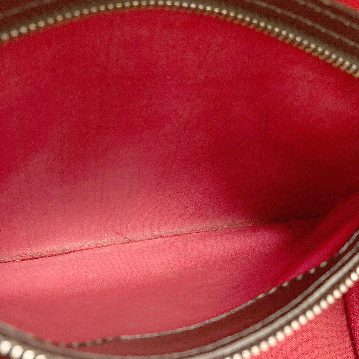 LOUIS VUITTON N51109 Never full PM Handbag Damier canvas Ladies [Used]