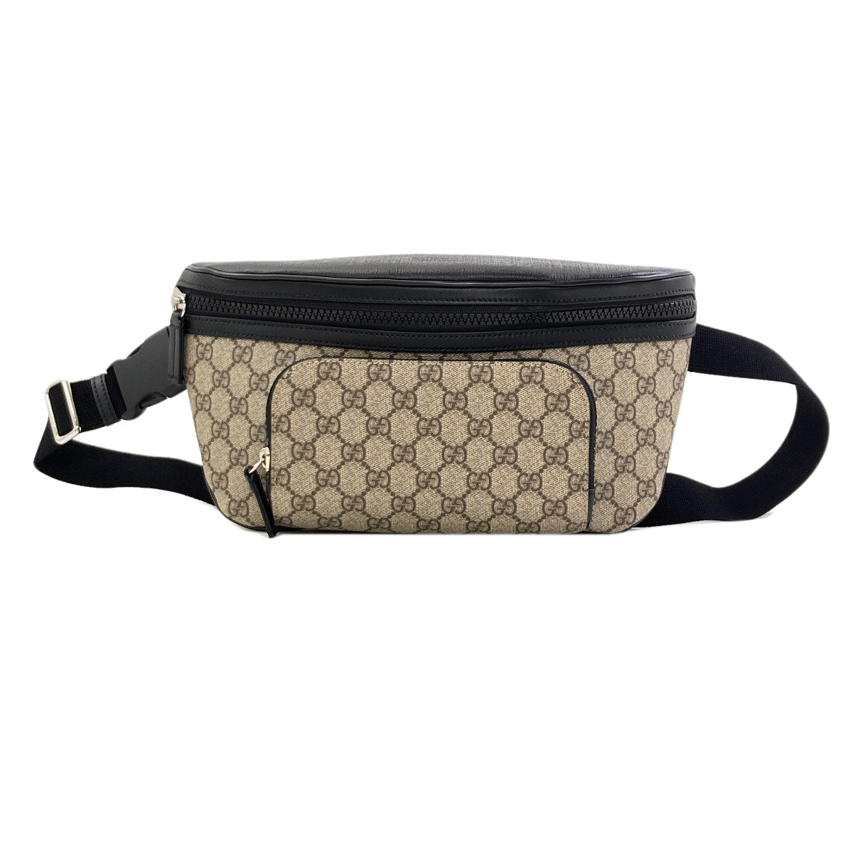 GUCCI 779843 Outlet GG Supreme body bag PVC Ladies [Used]