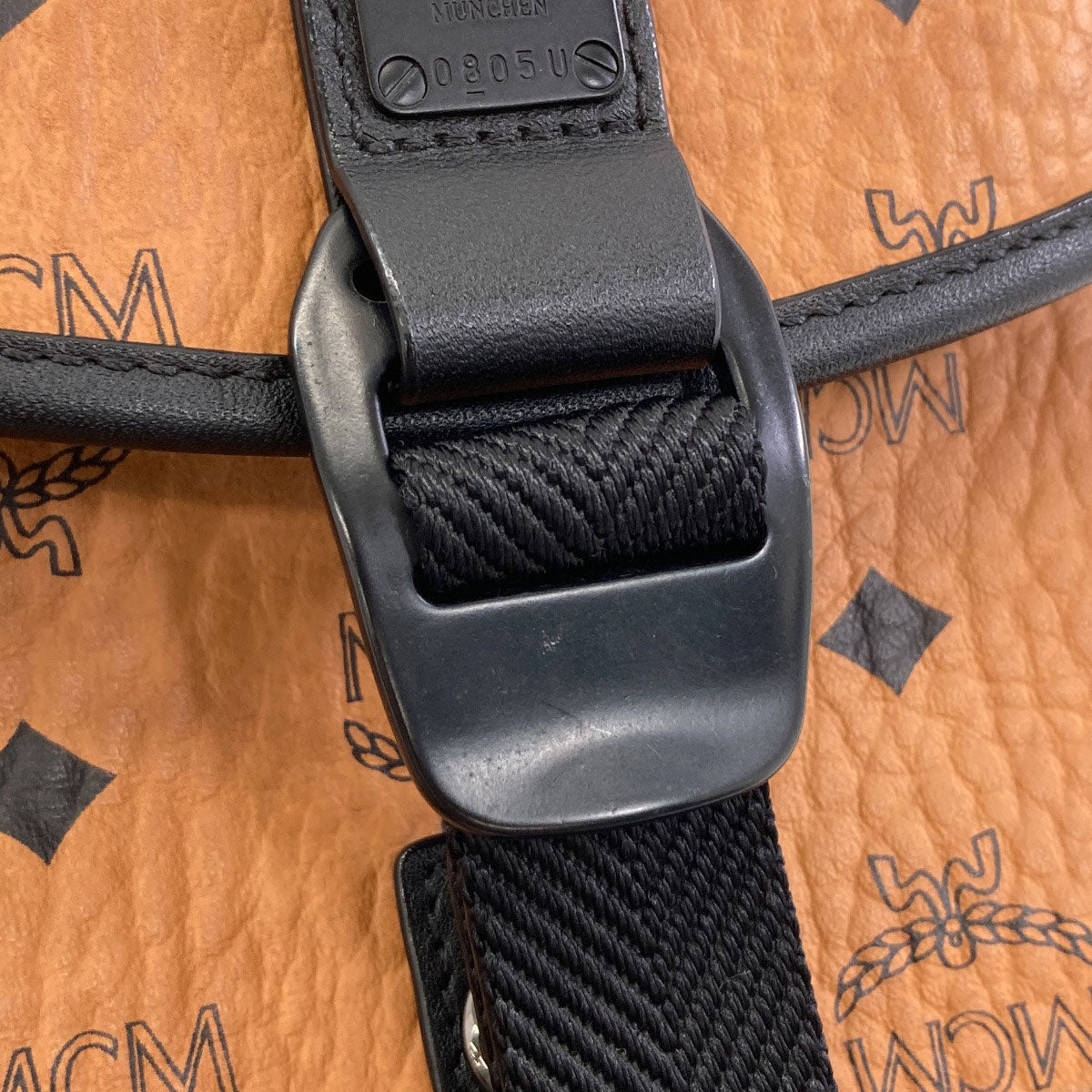 MCM logo Shoulder Bag PVC Ladies [Used]