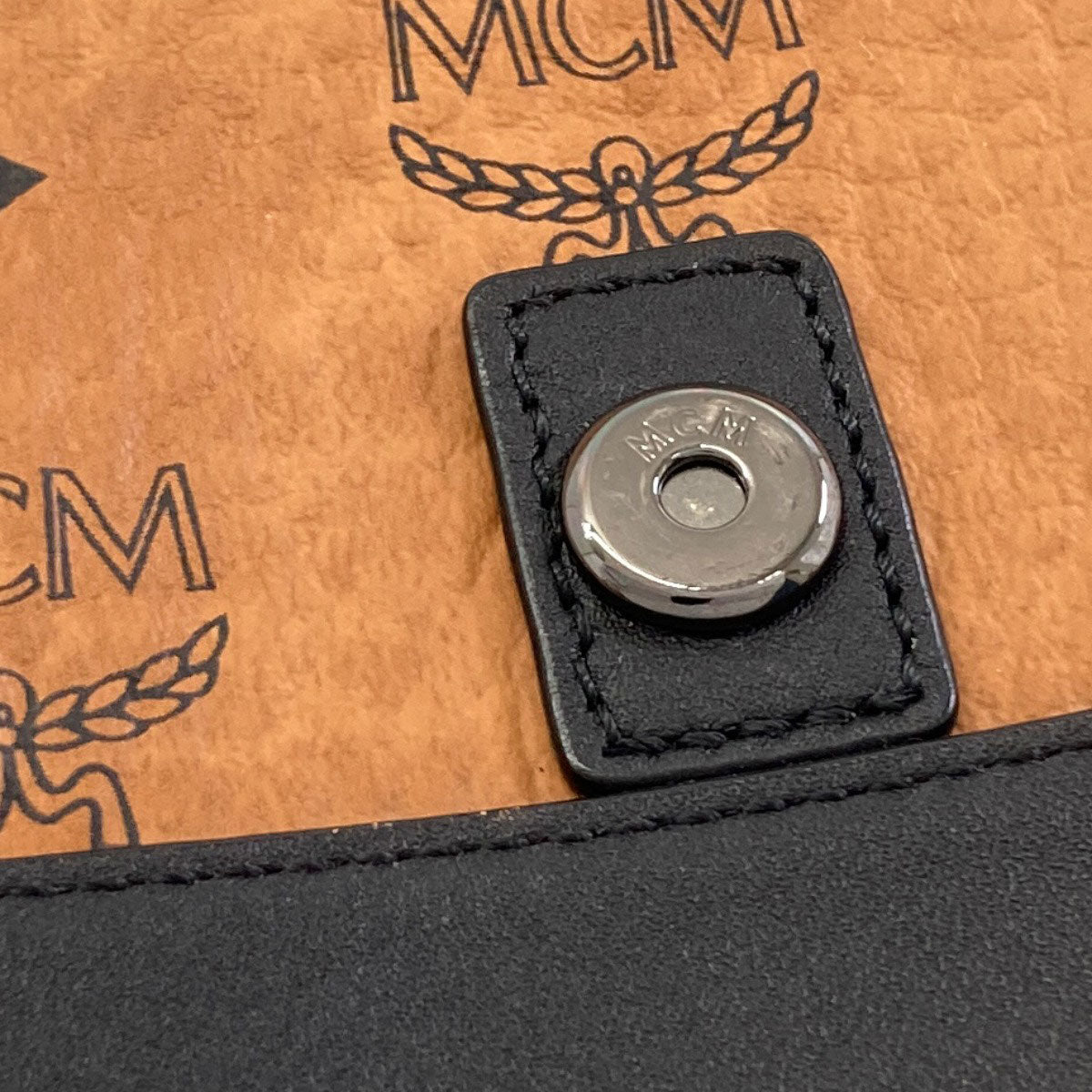 MCM logo Shoulder Bag PVC Ladies [Used]