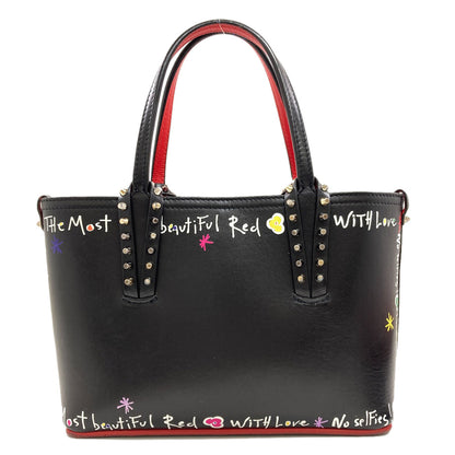 Christian Louboutin Studs Handbag Leather Ladies [Used]