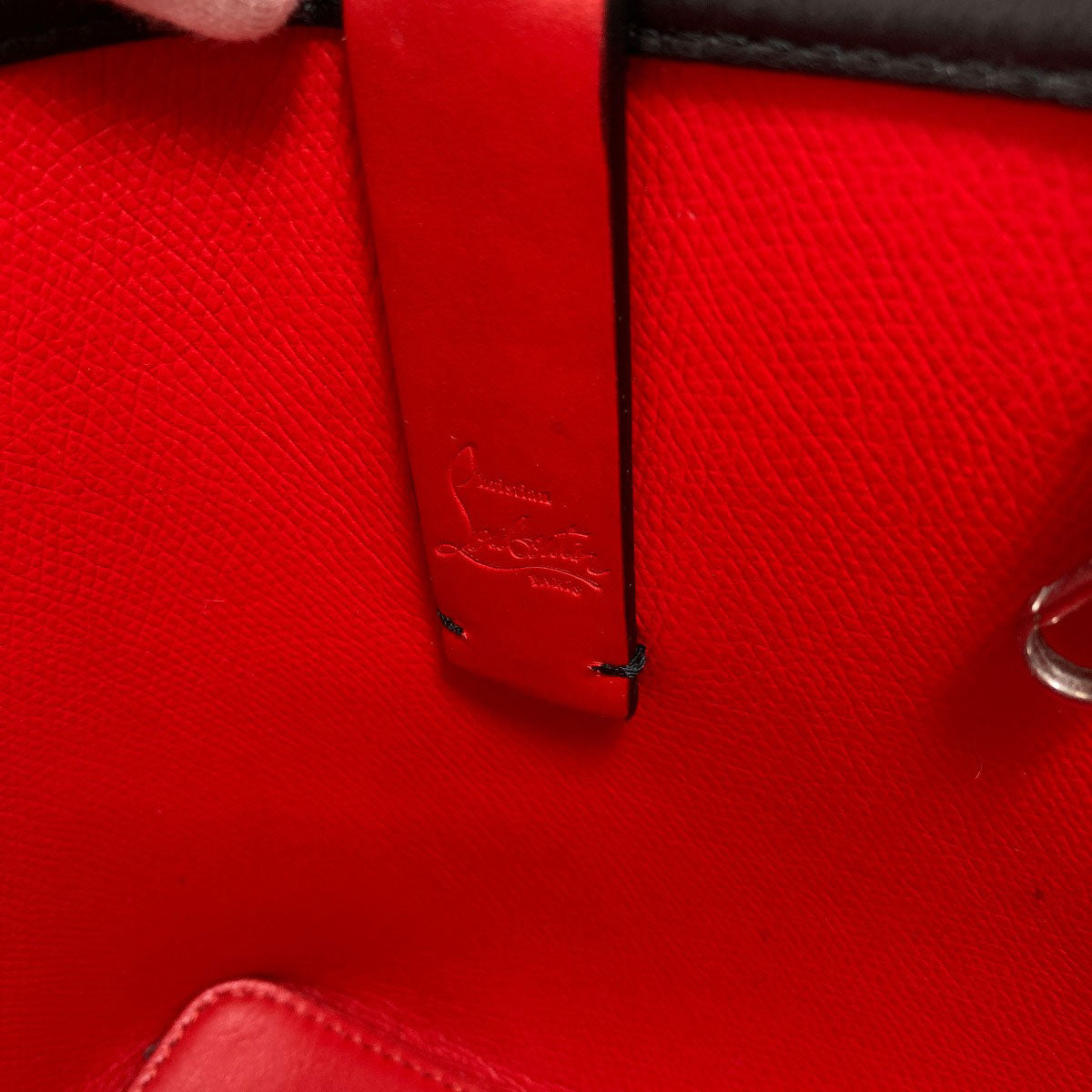 Christian Louboutin Studs Handbag Leather Ladies [Used]