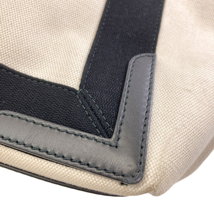 BALENCIAGA 339933 NAVY CABAS Tote Bag Canvas Ladies [Used]