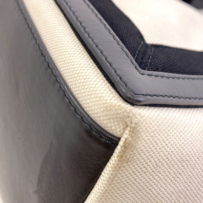 BALENCIAGA 339933 NAVY CABAS Tote Bag Canvas Ladies [Used]