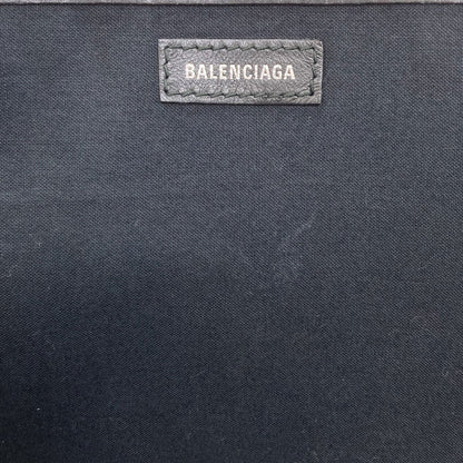 BALENCIAGA 339933 NAVY CABAS Tote Bag Canvas Ladies [Used]