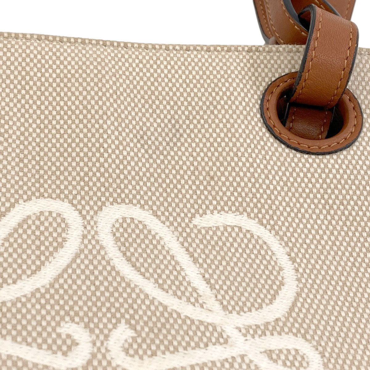 LOEWE anagram Tote Bag Canvas Ladies [Used]