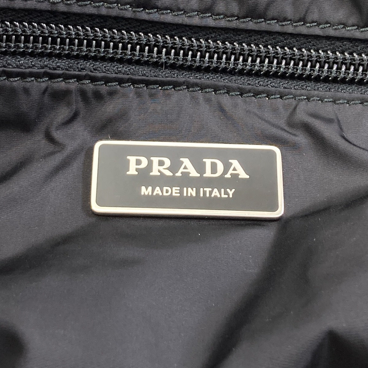PRADA Logo Hardware Tote Bag Nylon Ladies [Used]