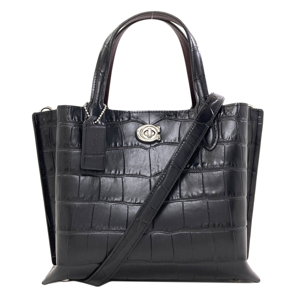 COACH 2WAY Handbag Leather Ladies [Used]