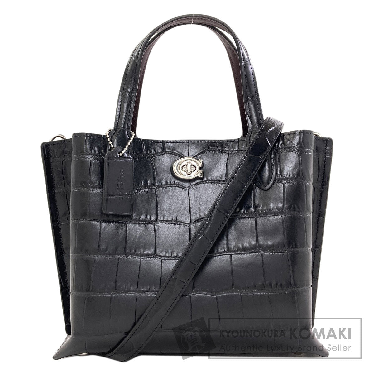 COACH 2WAY Handbag Leather Ladies [Used]
