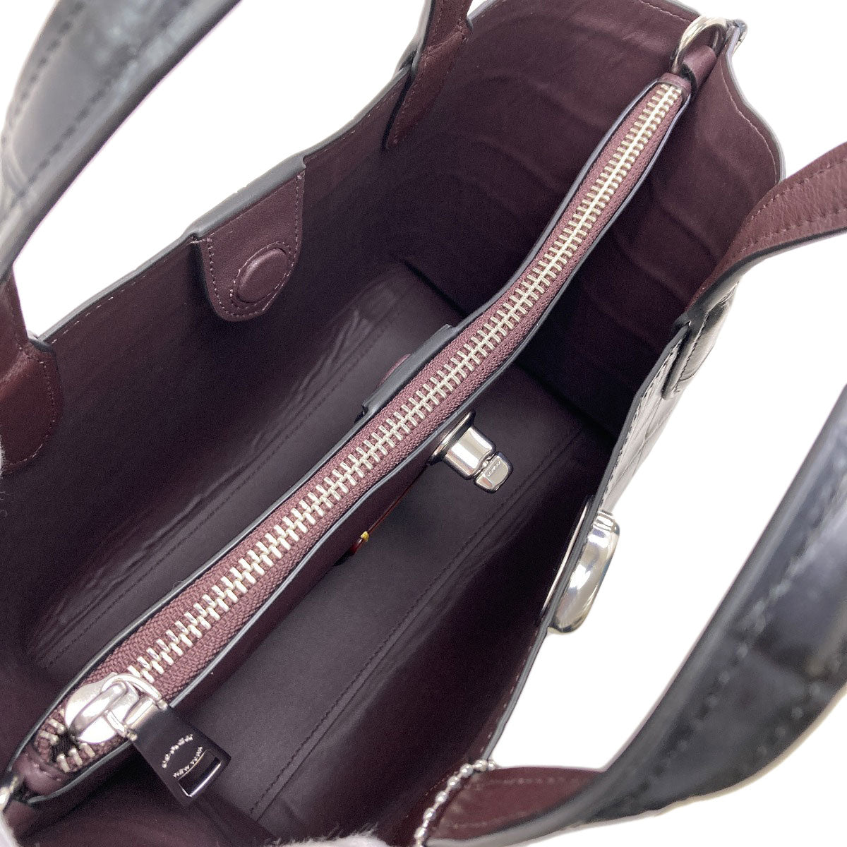 COACH 2WAY Handbag Leather Ladies [Used]
