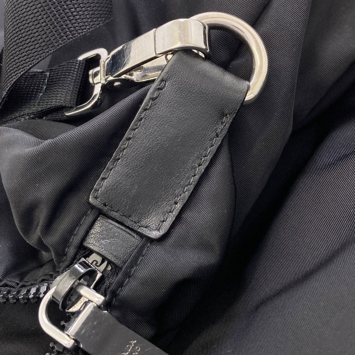 PRADA logo Shoulder Bag Nylon Ladies [Used]