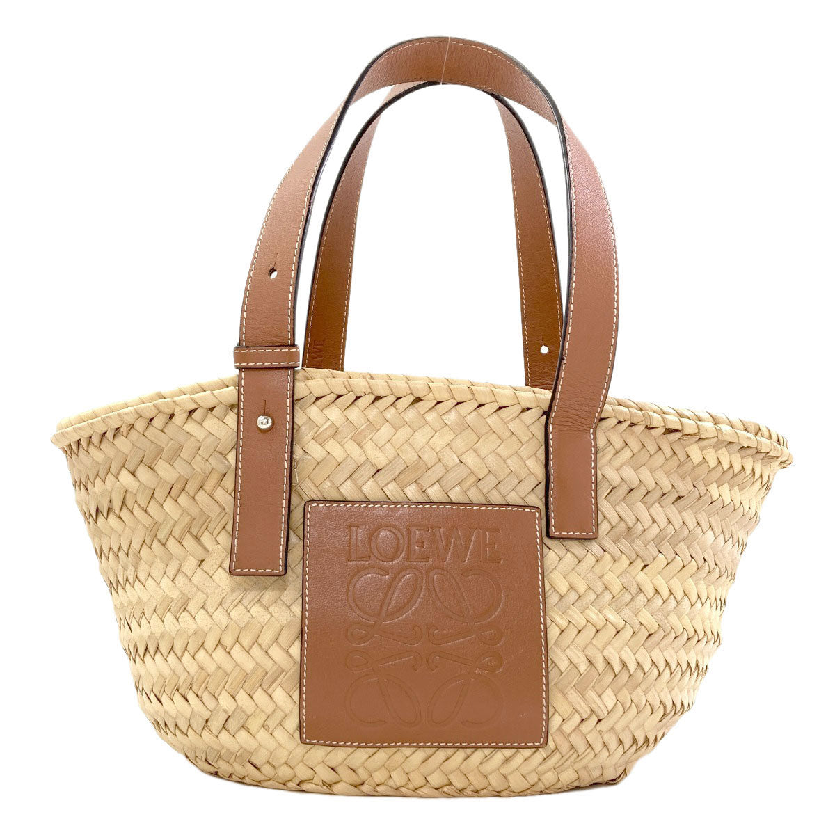 LOEWE Basket bag Handbag Calf Palm leafLadies [Used]